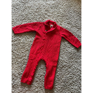 Janie and jack knit onesie 12-18m